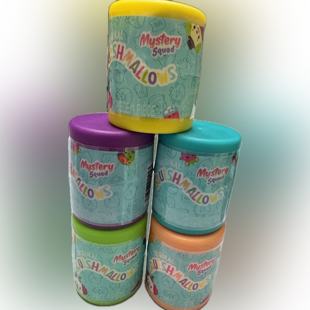 One Squishmallows micromallows Mystery Squad capsule